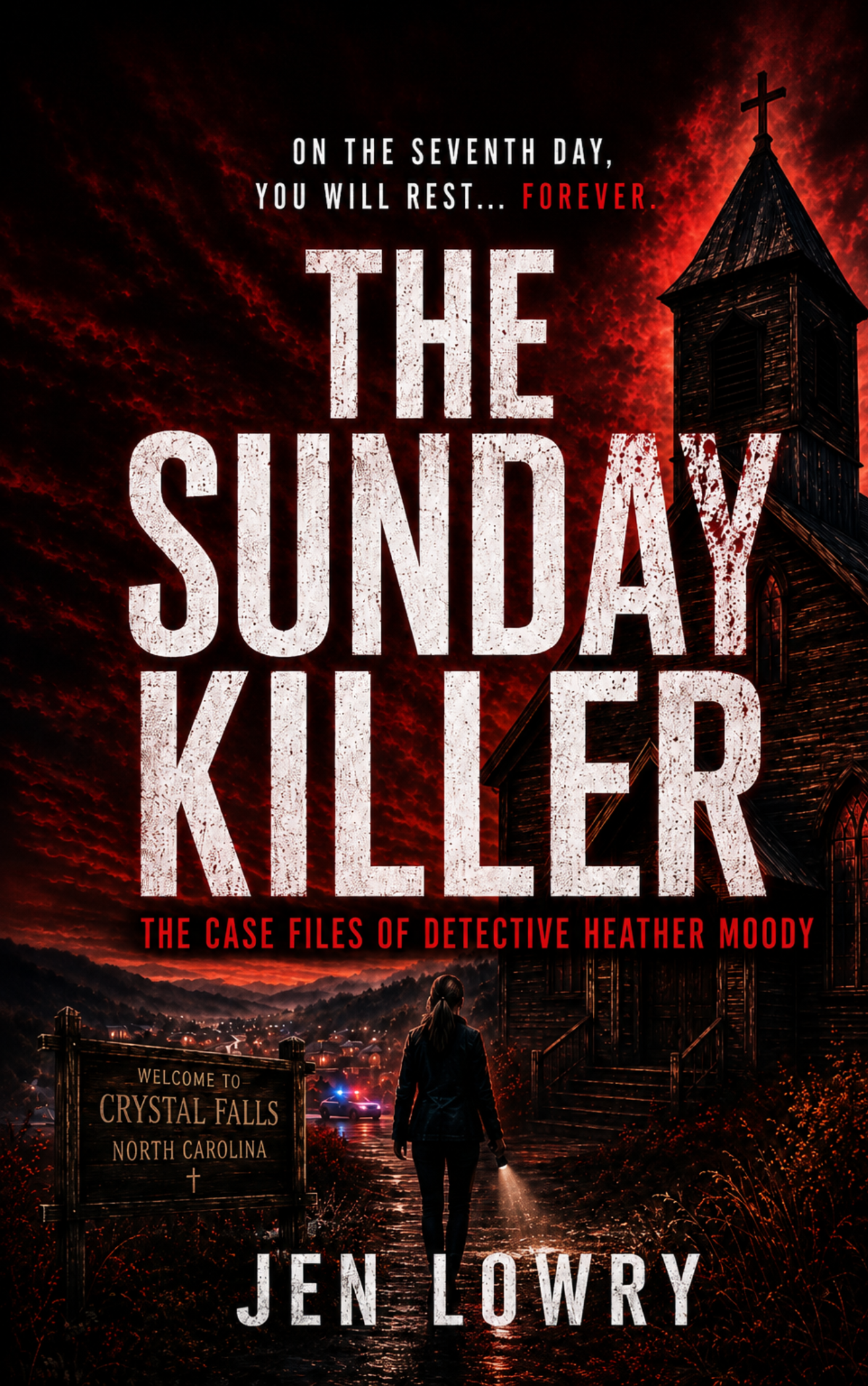 The Sunday Killer by Jen Lowry book cover